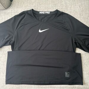 Nike Pro Men's Black Short Sleeve Tee